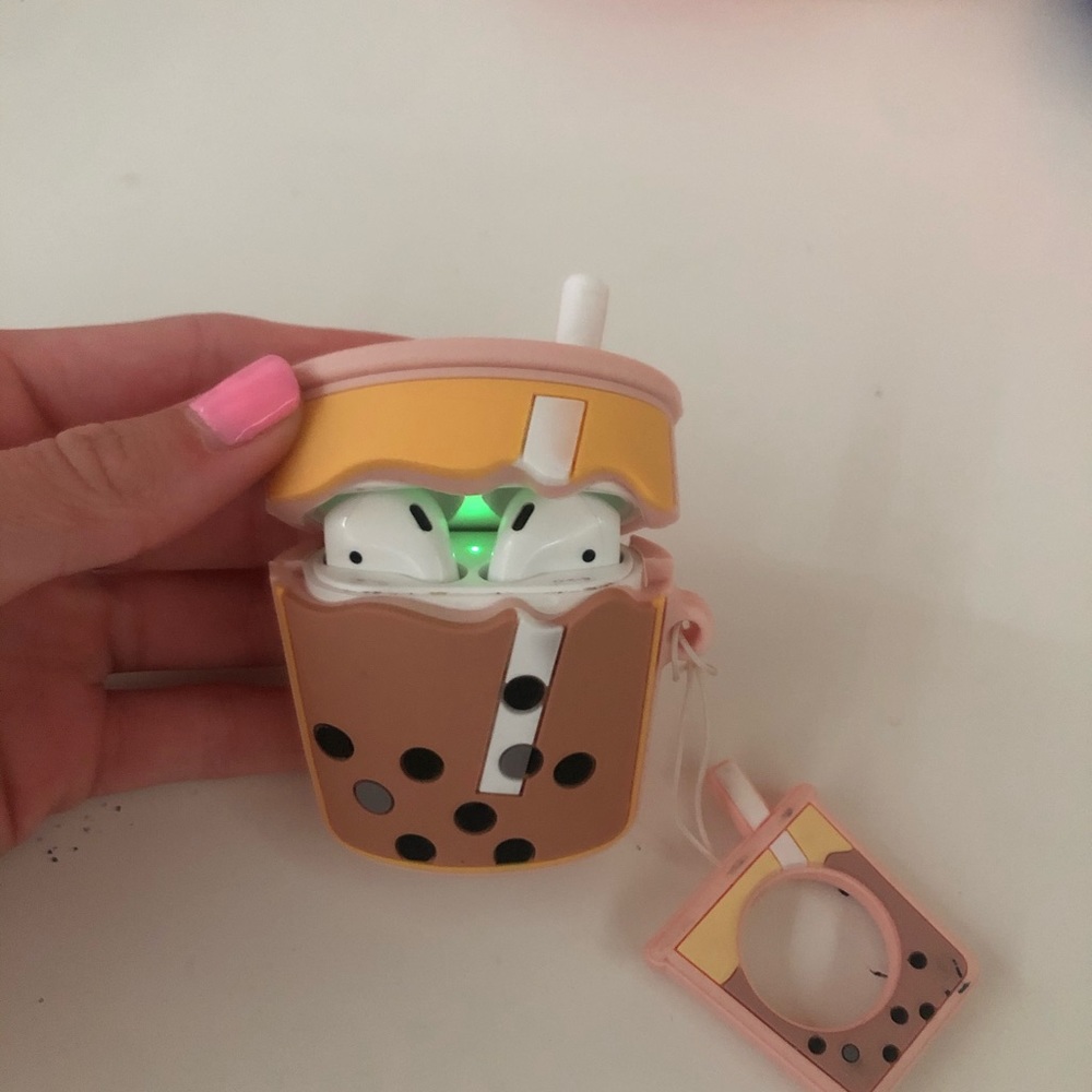 Boba tea AirPod Case